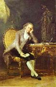 Francisco Jose de Goya Gaspar Melchor de Jovellanos. oil painting on canvas